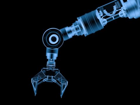 Automation image displaying robotic arm