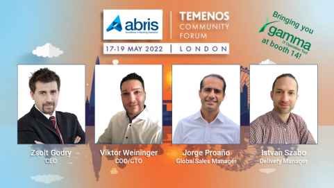 ABRIS representatives whom you can meet at Temenos Community Forum in London on 17-19 may 2022